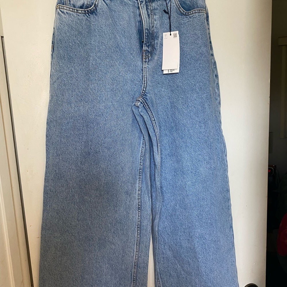 Piombo Light Blue Flare Jeans